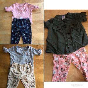 Carters baby girl 3 month outfits